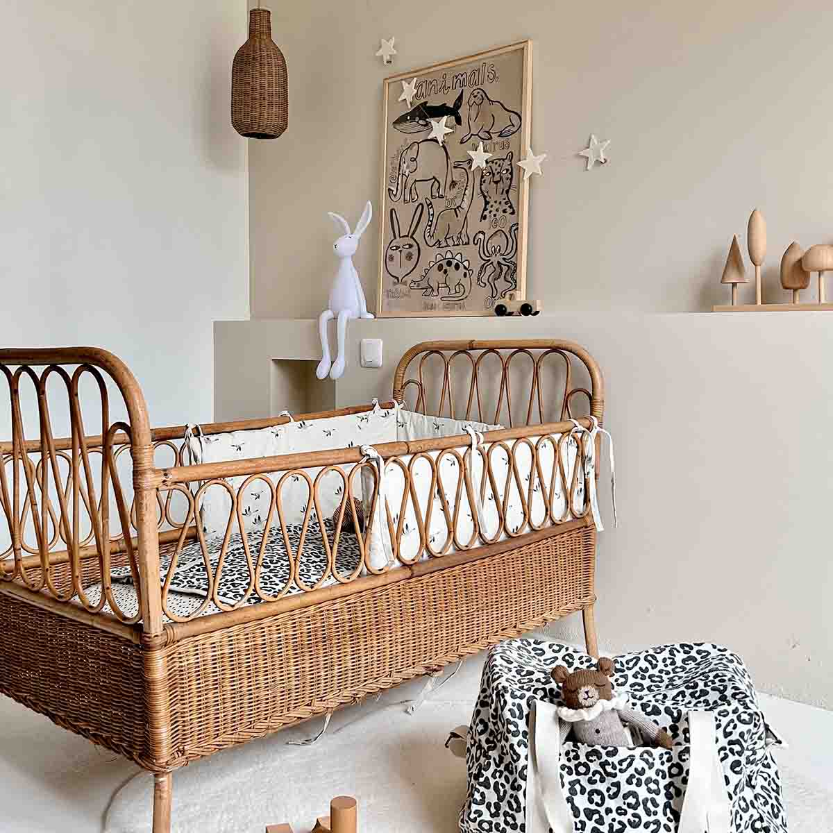 WEEKEND BAG - DIAPER BAG RAPHAEL GRAOU NATUREL: Natural / Graou