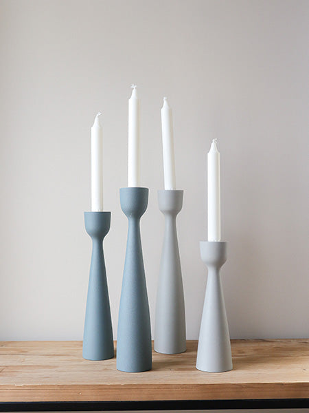 Urban Candlestick Light Grey Small