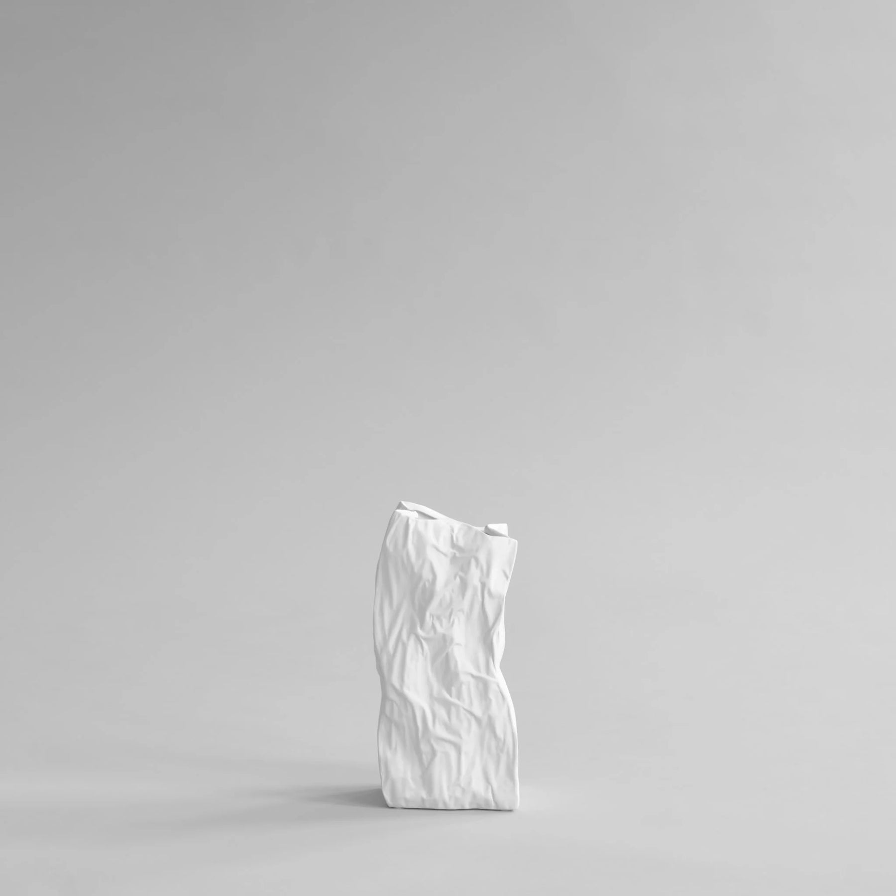Kami Vase Medio Bone White