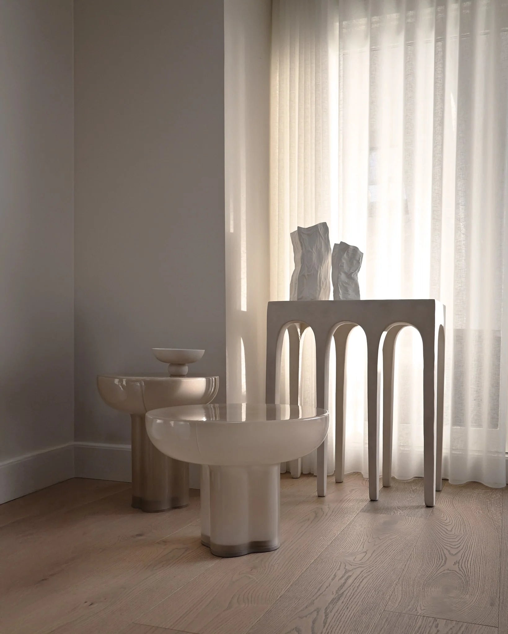 Kami Vase Mini Bone White