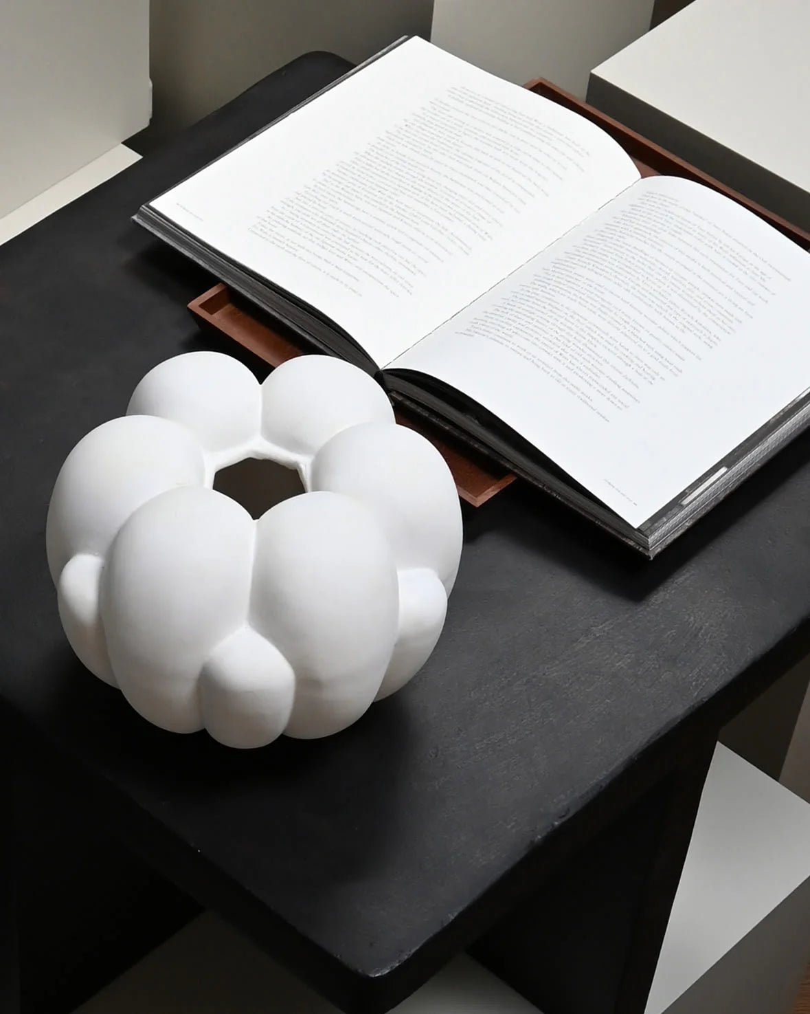 Bloom Vase Petit Bone White