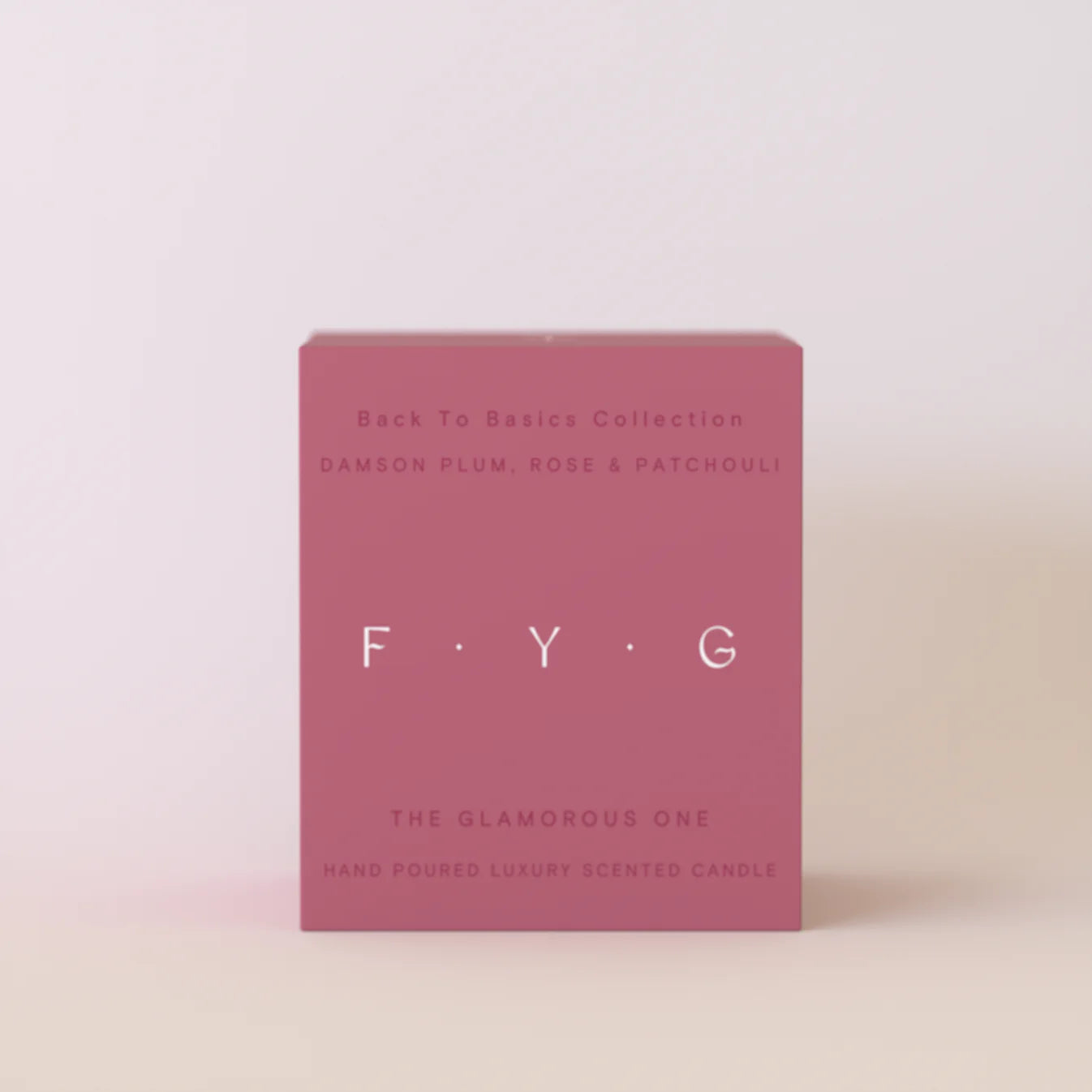 FYG Damson Plum Rose & Patchouli Candle