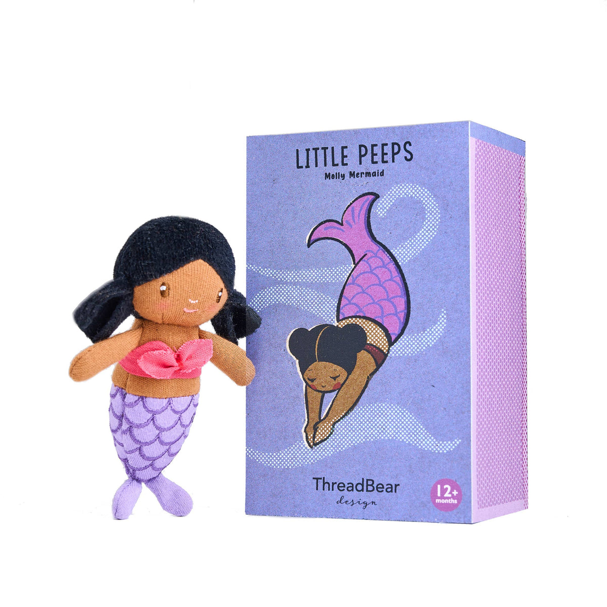 Little Peeps Molly Mermaid Matchbox doll