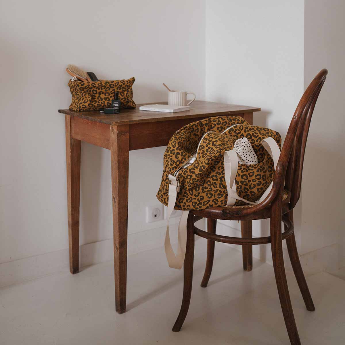 WEEKEND BAG - DIAPER BAG RAPHAEL GRAOU CARAMEL: Caramel / Graou