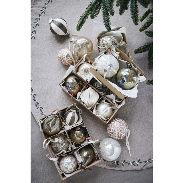 Nosille II Bauble Silver/Gold 10cm