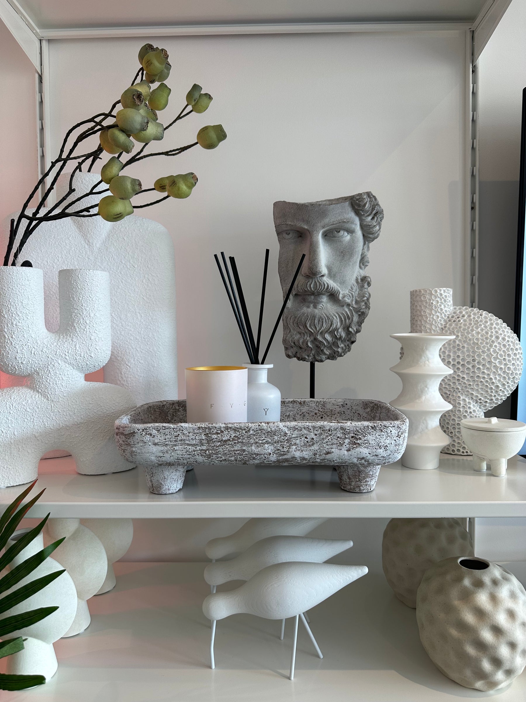 Decorative Face Sculpture II
