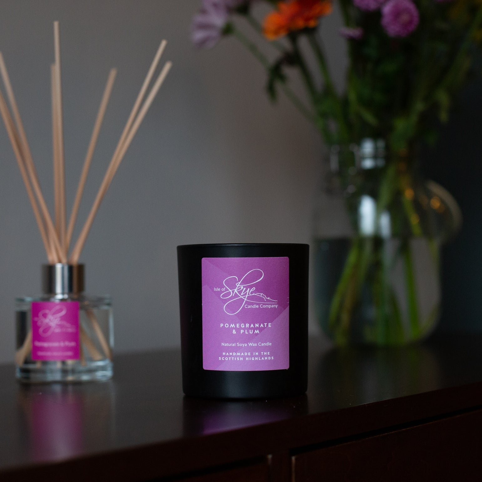 Pomegranate & Large Tumbler