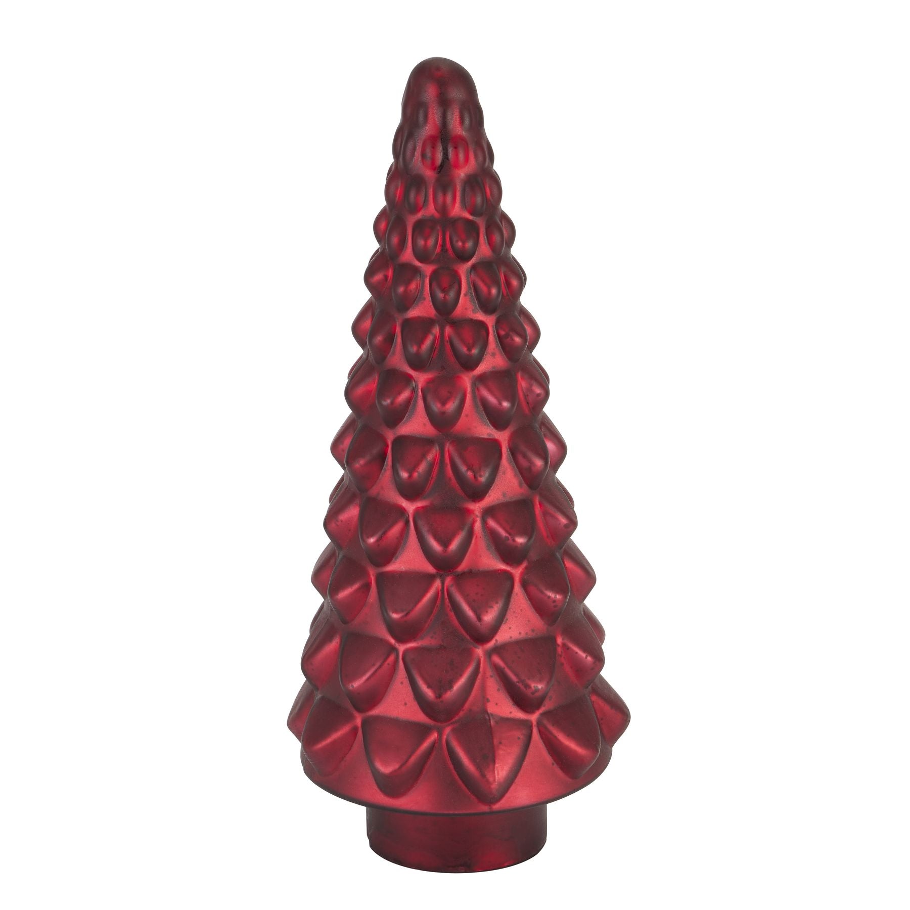 Noel Collection Small Ruby Red Decorative Tree