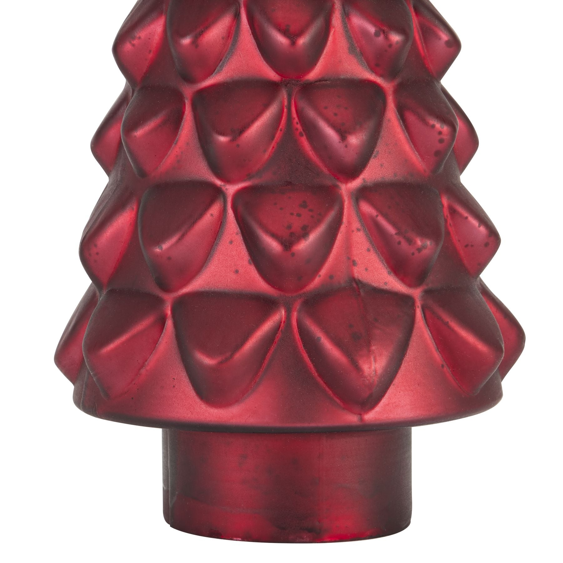 Noel Collection Small Ruby Red Decorative Tree