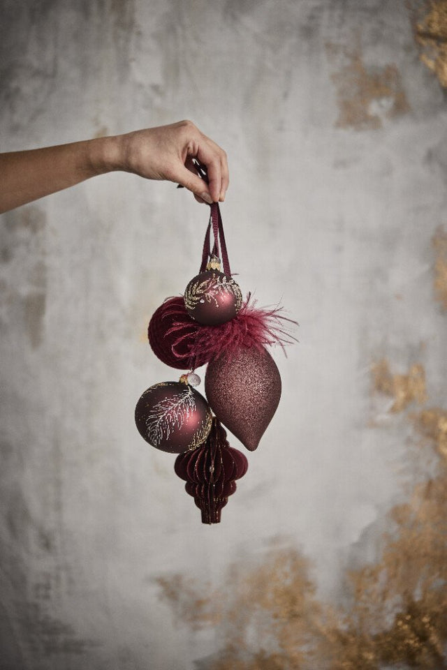 Velvitie II Bauble Pomegranate