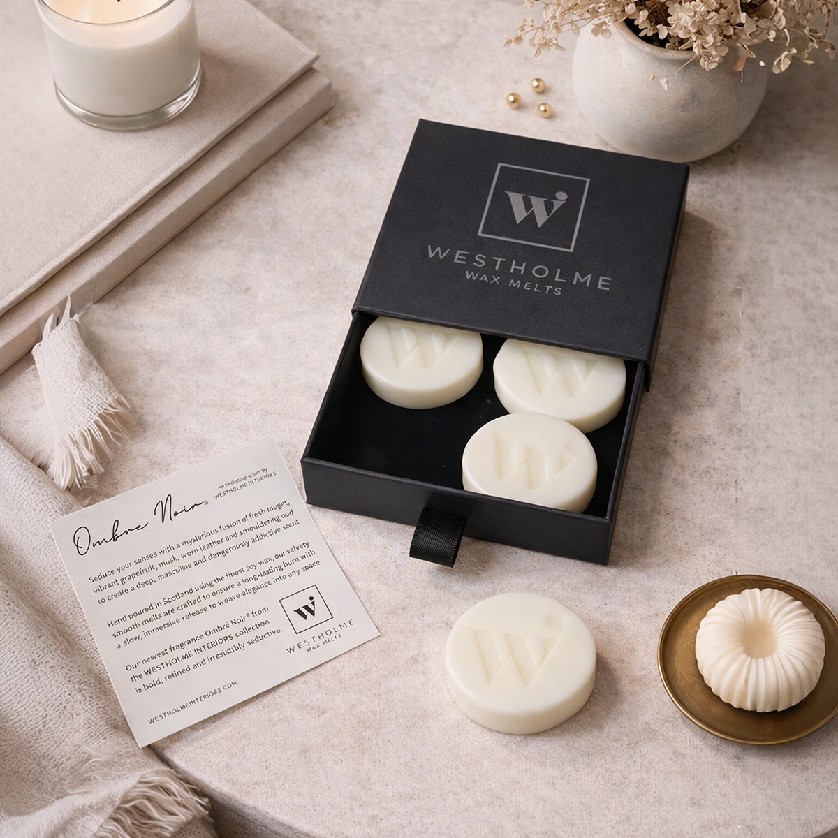 Westholme Signature Wax Melts Ombré Noir