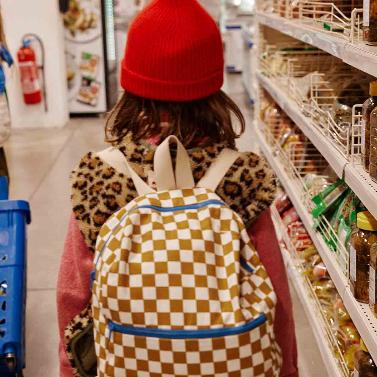 KIDS BACK PACK MAGGIE DAMIER