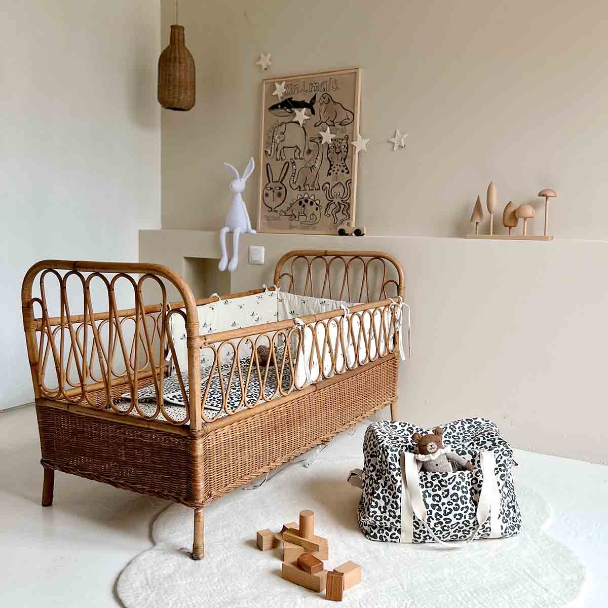 WEEKEND BAG - DIAPER BAG RAPHAEL GRAOU NATUREL: Natural / Graou