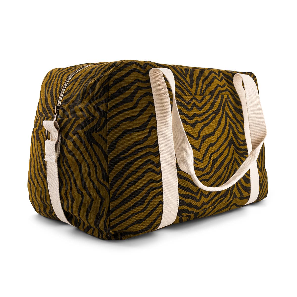 WEEKEND BAG - DIAPER BAG RAPHAEL GRAOU TAPENADE: TAPENADE / ZEBROU