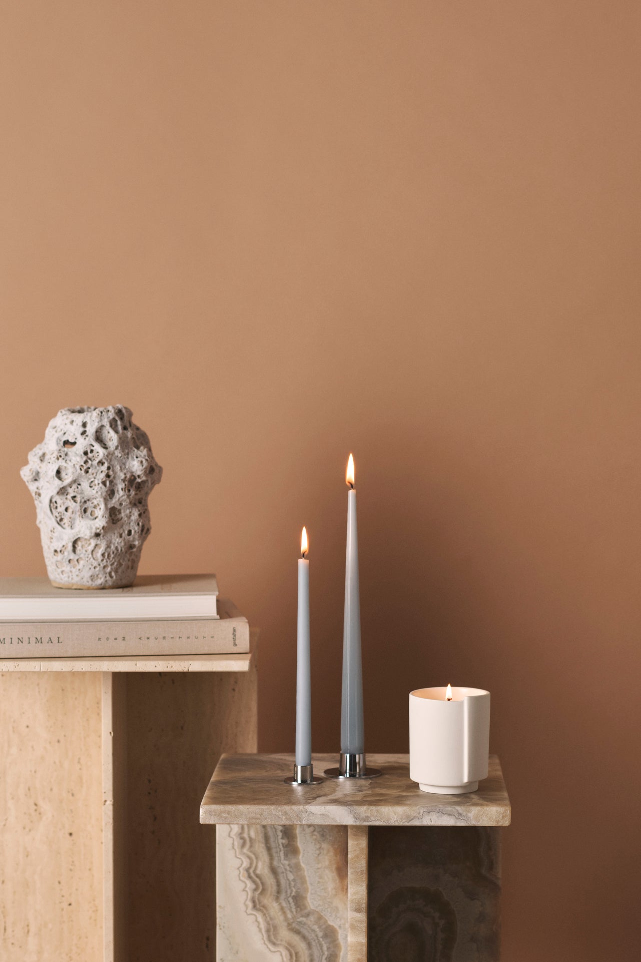Scented Candle Fig Leaf and Leather