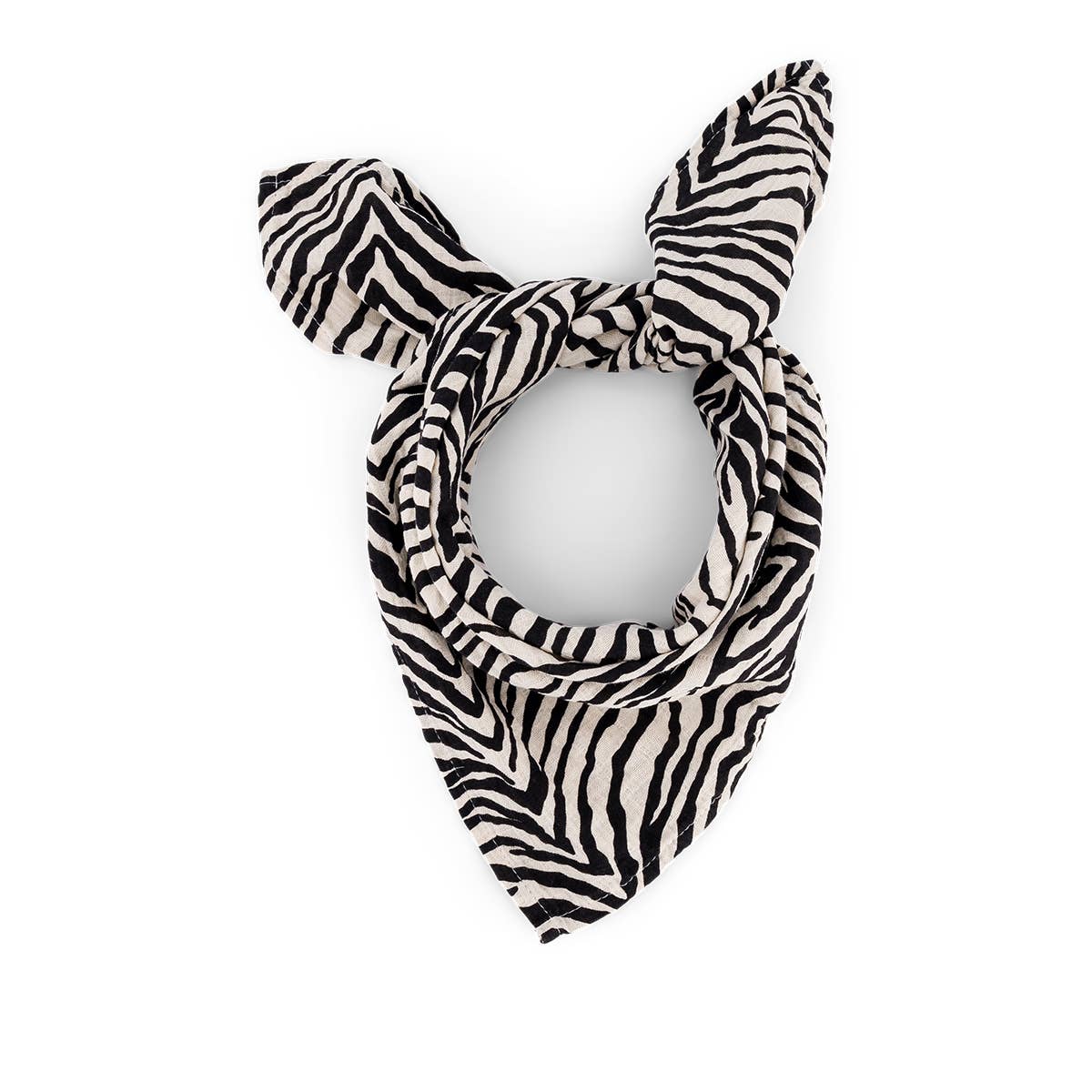 BIANCA SWADDLE ZEBROU ECRU: ZEBROU