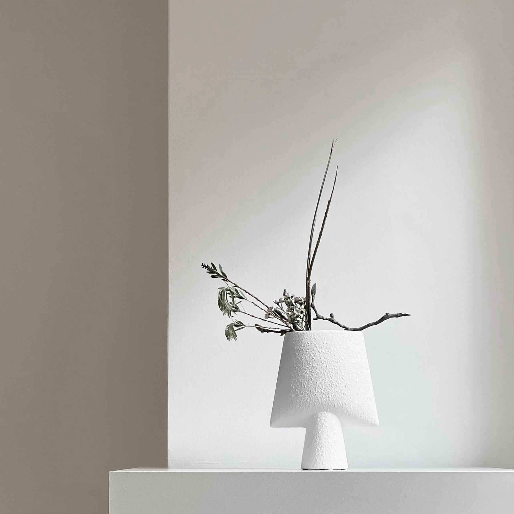 101 Copenhagen Sphere Vase Square Mini - Bubble White 202002
