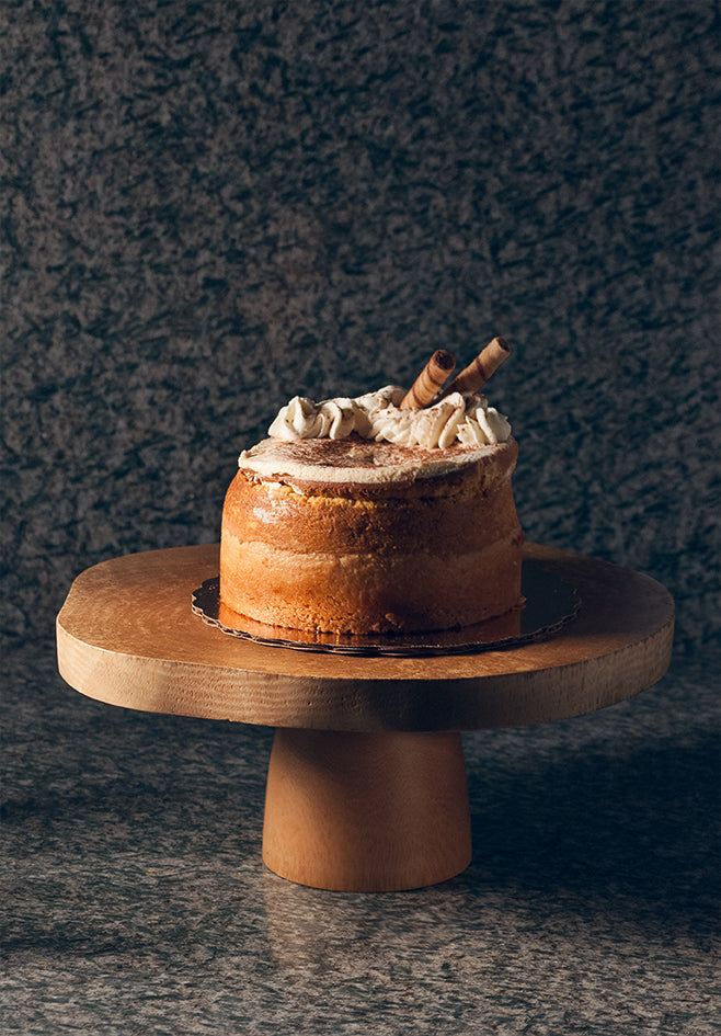 Be Home Mango Wood Cake Stand