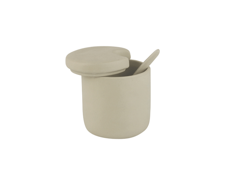 Be Home 64-66 Stoneware Cellar & Spoon