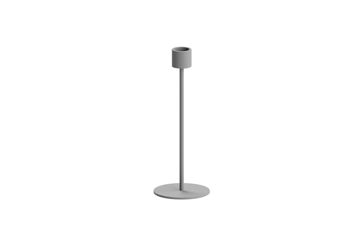 Candlestick-21cm-Gray