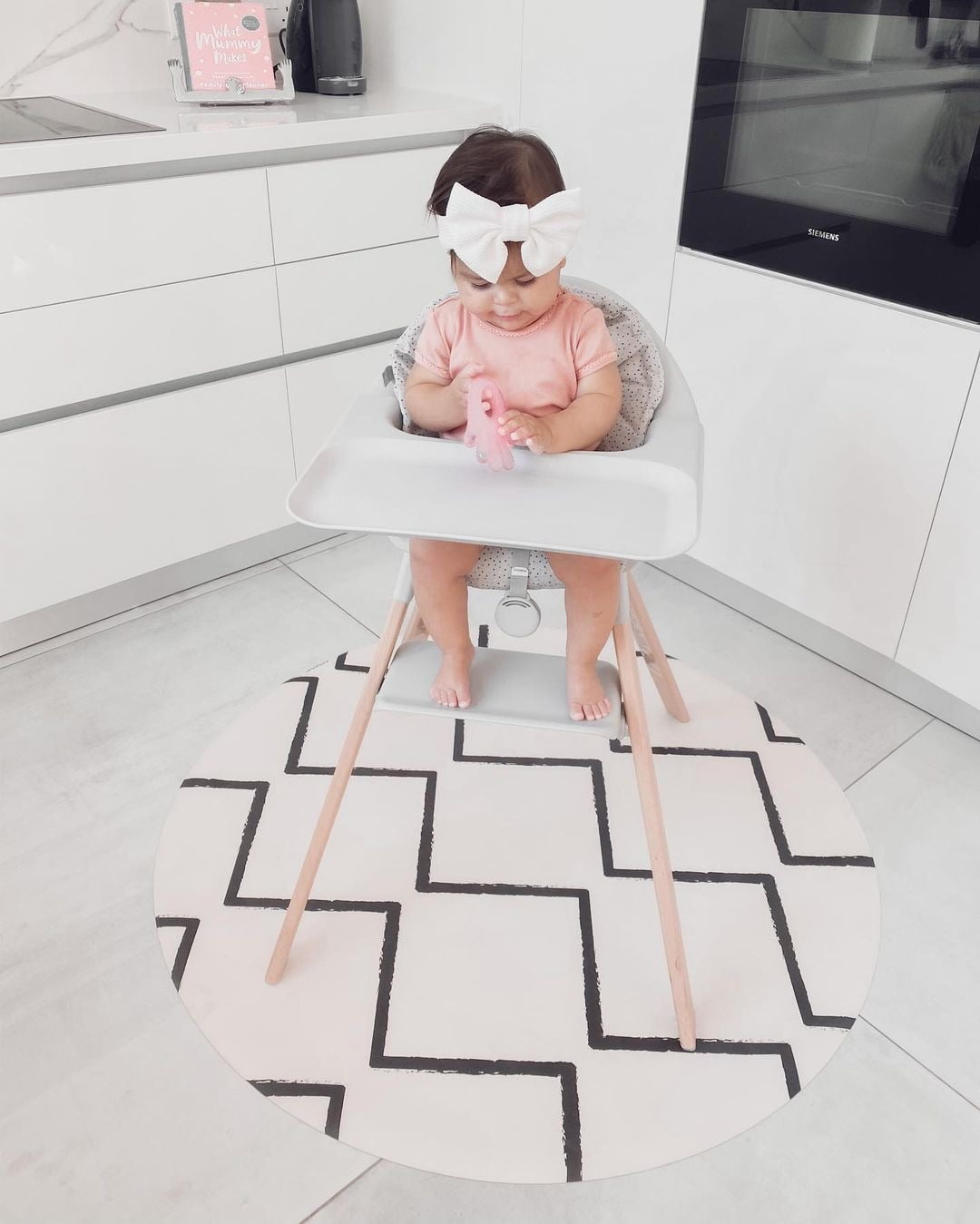 High chair floor matt outlet
