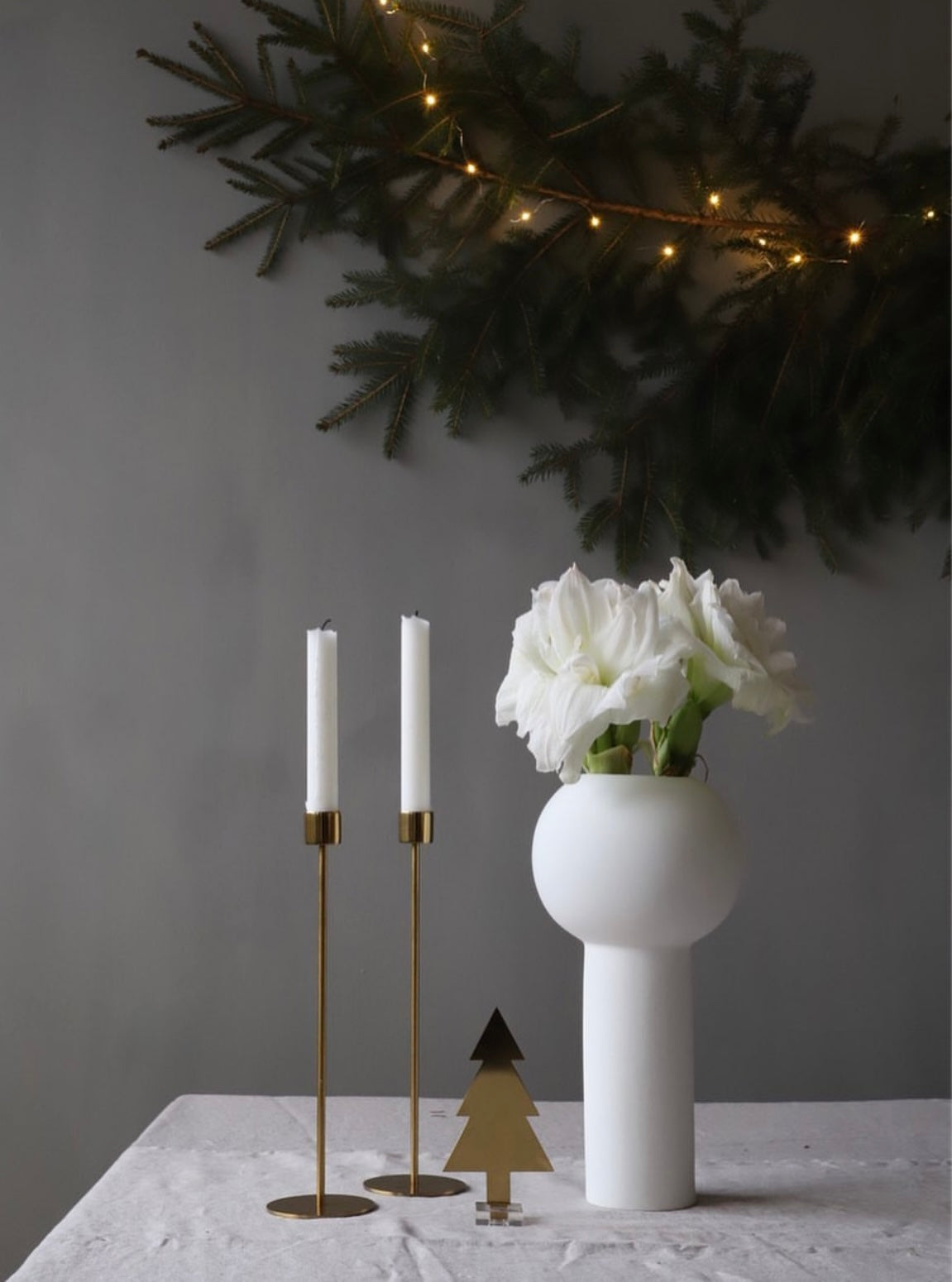 Cooee Design Christmas Tree Brass 15cm