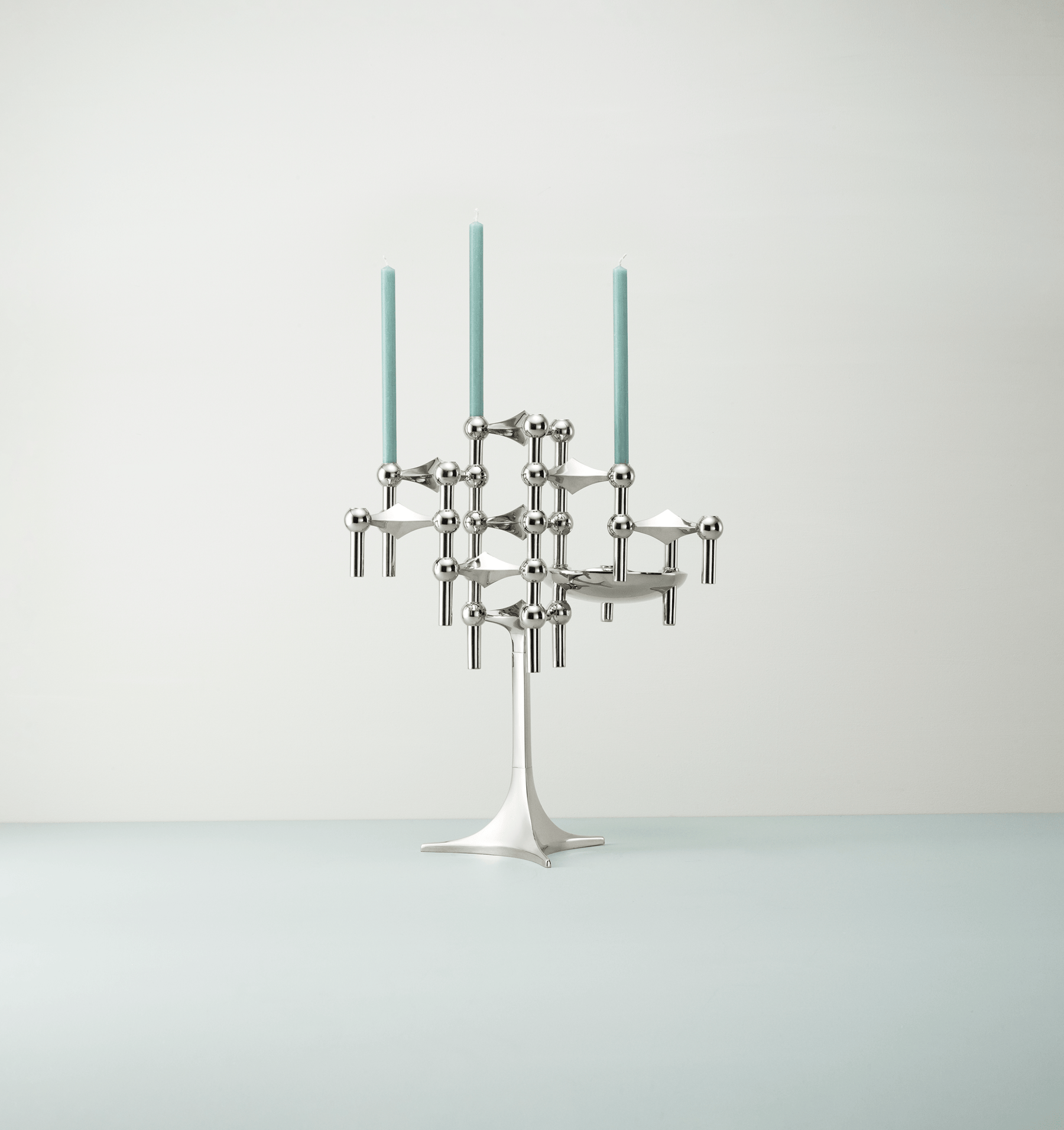 Stoff Chrome Candlabra
