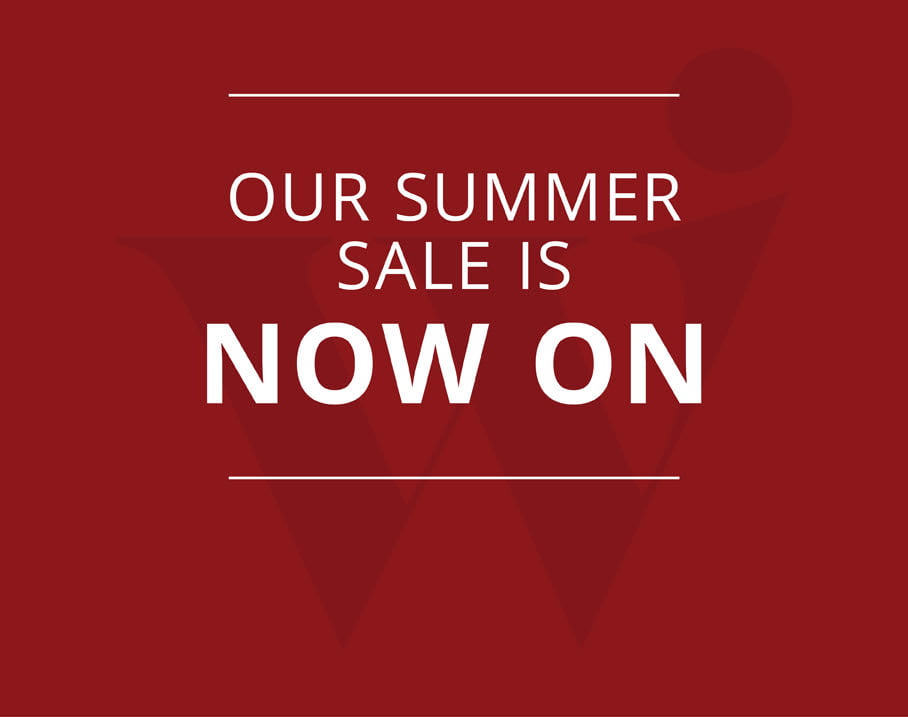 Our Summer Sale Is Now On