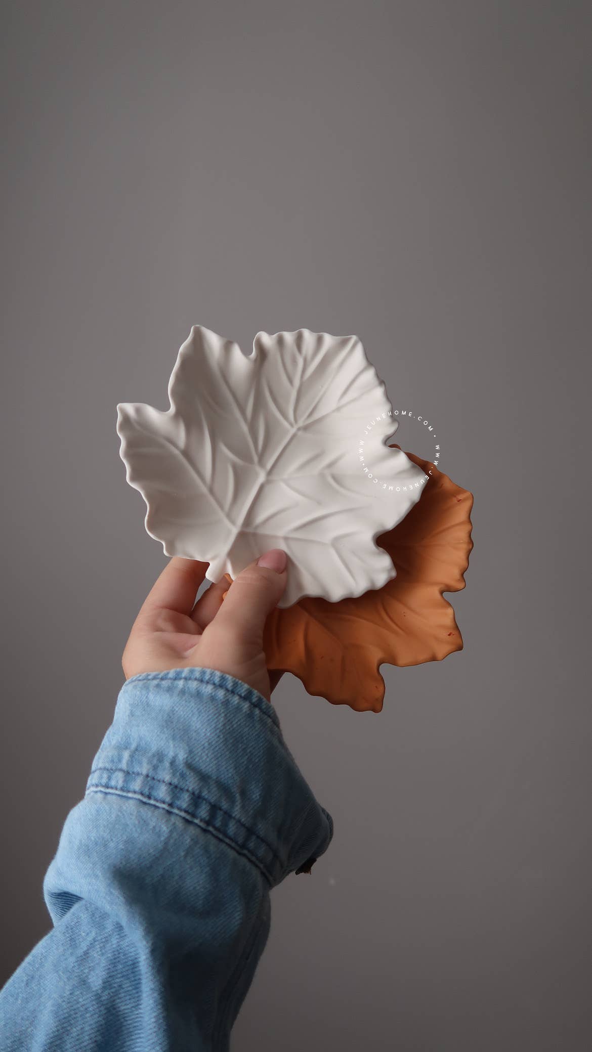 Leaf tray : Dusty orange