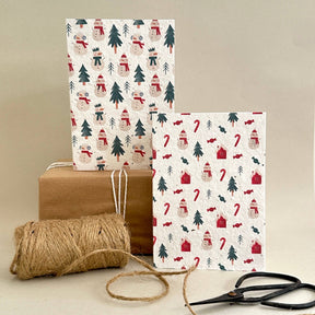 Plantable Wildflower Seed Christmas Card 4 pack