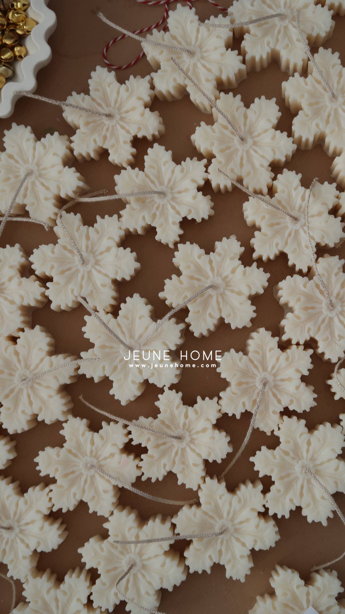 Mini Snowflake Candle - Christmas tree