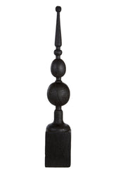 Fidel Rustic Mango Wood Finial