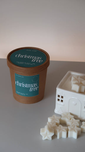 Christmas Tree Scented Star Shaped Wax Melts