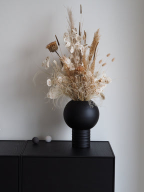 Coming Home Bobble Vase Black