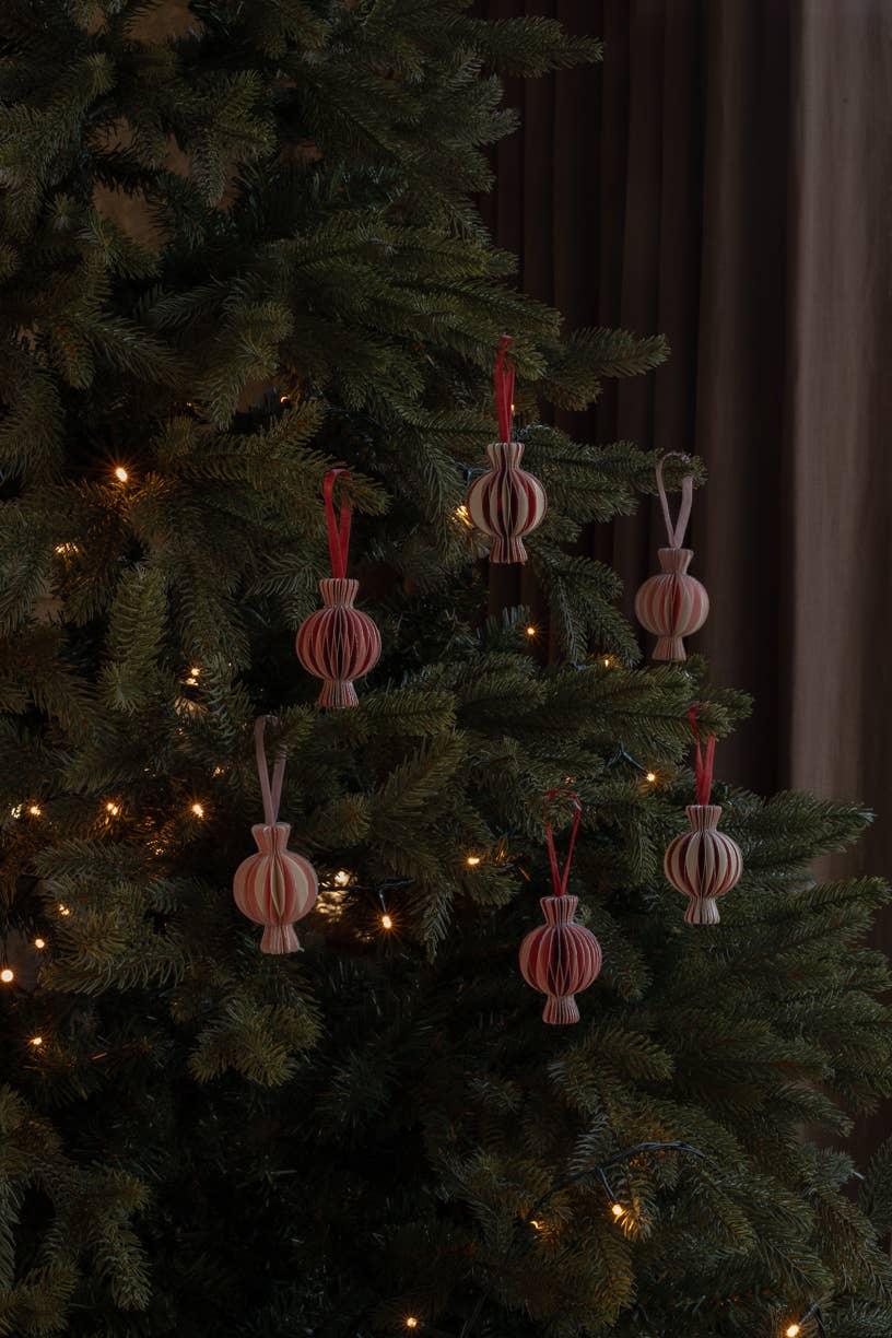 3D Paper Tree Decorations Sweeties