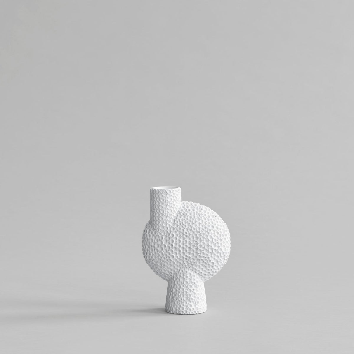 101 Copenhagen Sphere Vase Bubl Shisen Medio Bone White