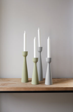 Urban Candlestick Light Grey Small