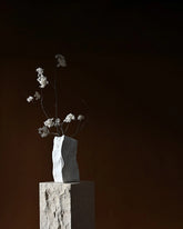 Kami Vase Medio Bone White