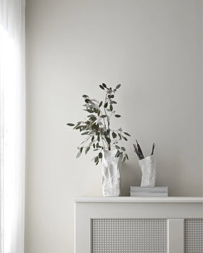 Kami Vase Medio Bone White