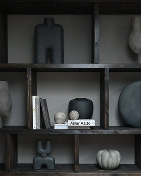 Bloom Vase Petit Dark Grey