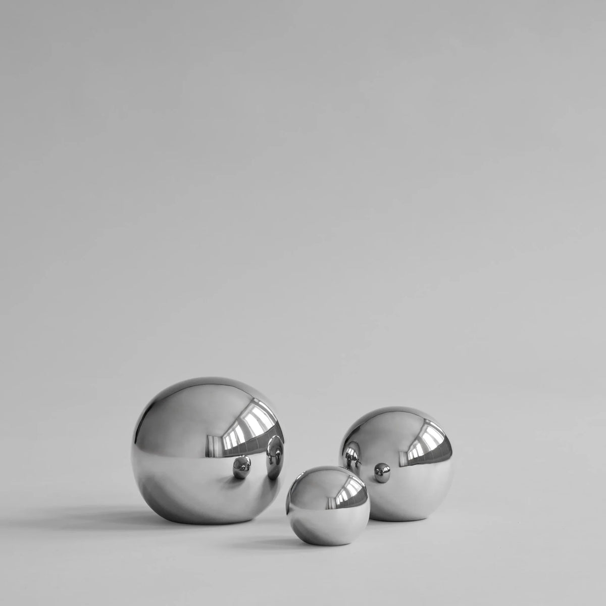 Gallery Balls Set of 3 Chrome
