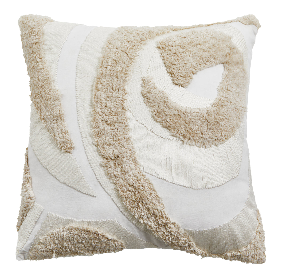 Bosie Ozella Cream Textured Cushion
