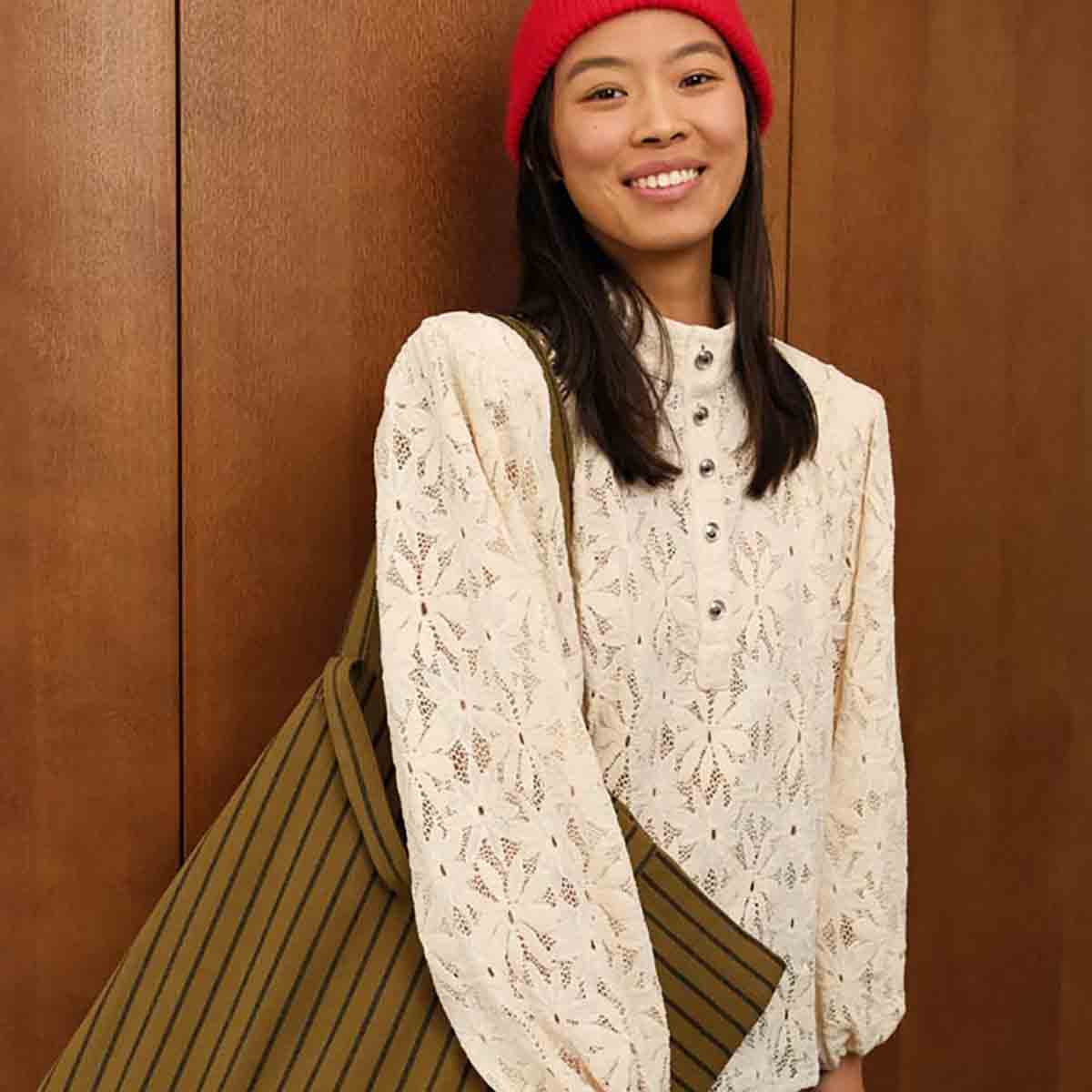 ELISA TOTE BAG TENNIS OLIVE