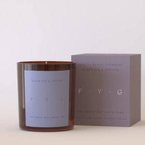 FYG Black Fig & Vertiver Candle