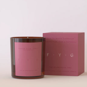 FYG Damson Plum Rose & Patchouli Candle