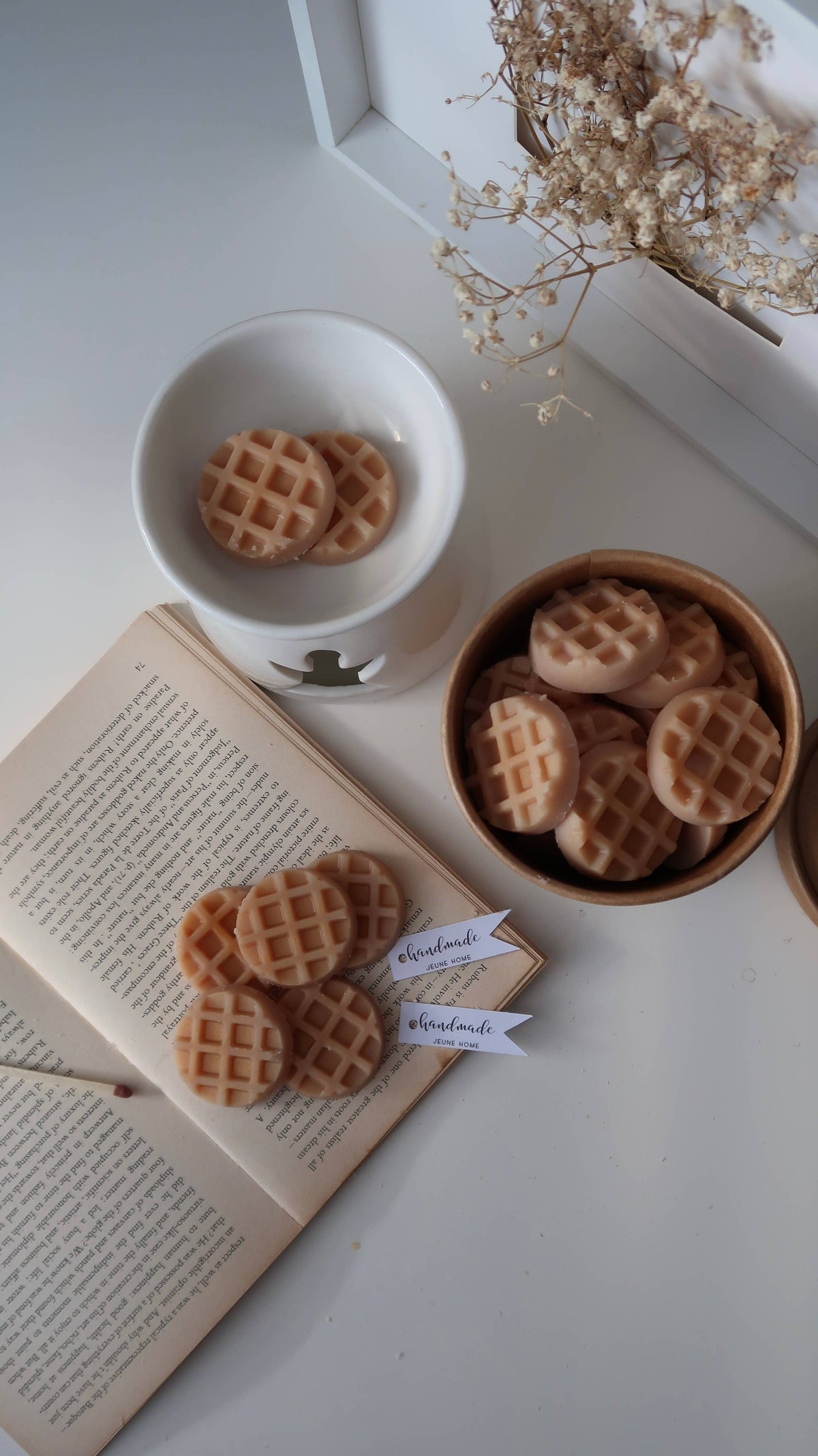 Salted Caramel Mini Waffle Wax Melts