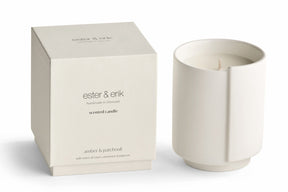 Scented Candle Amber and Patchouli