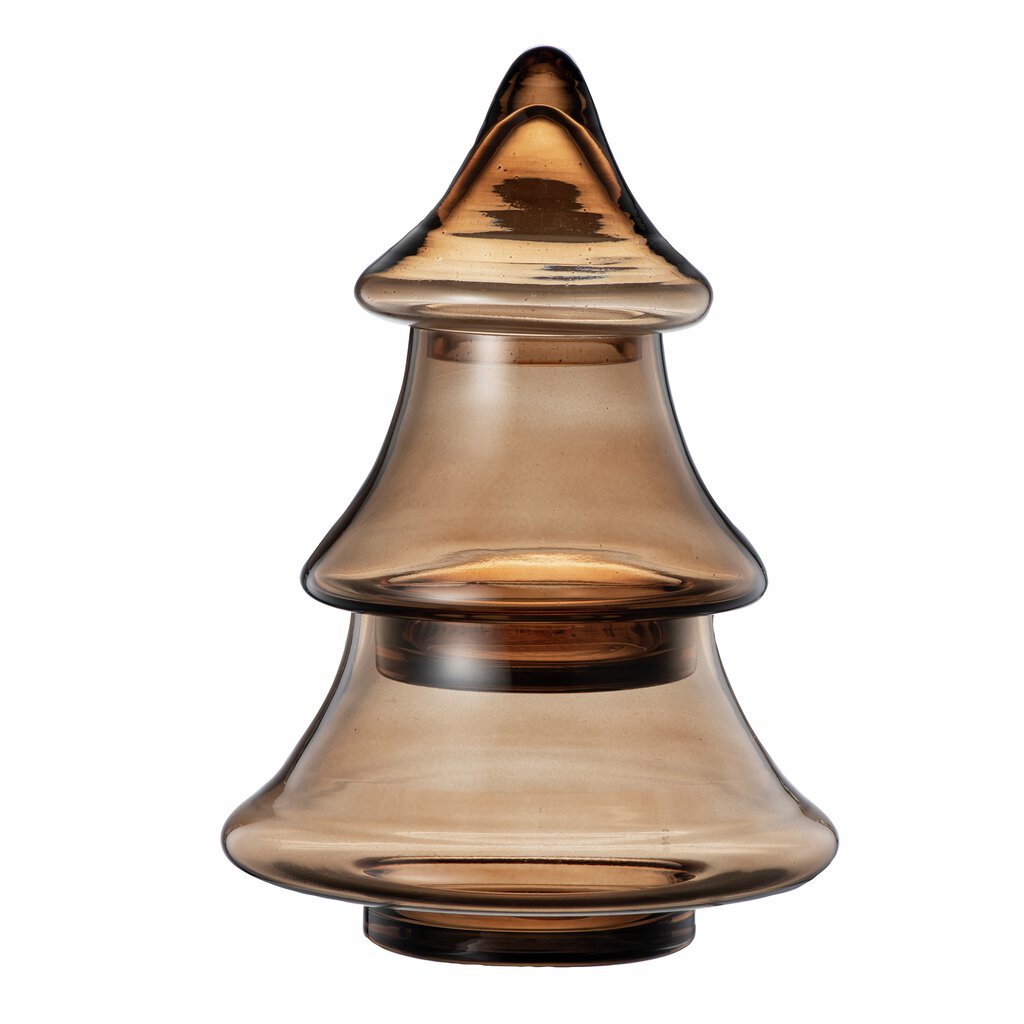 Scarlett - Glasskrukke Brun