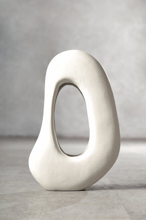 Hapax Abstract Cream Sculpture