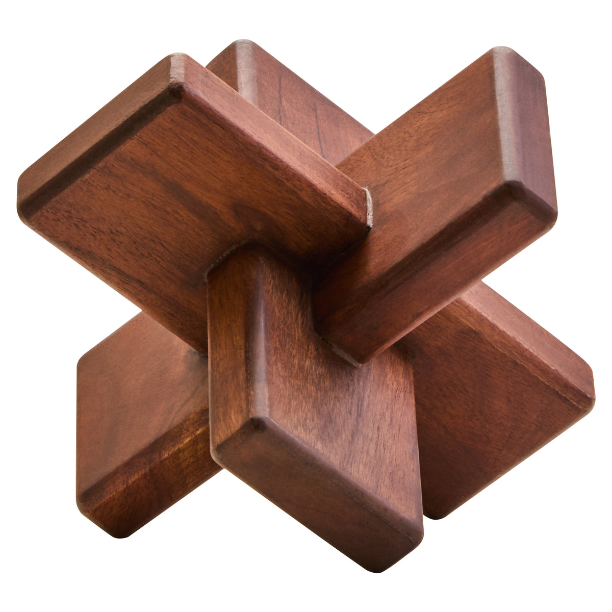 Cato Brown Wood Sculpture